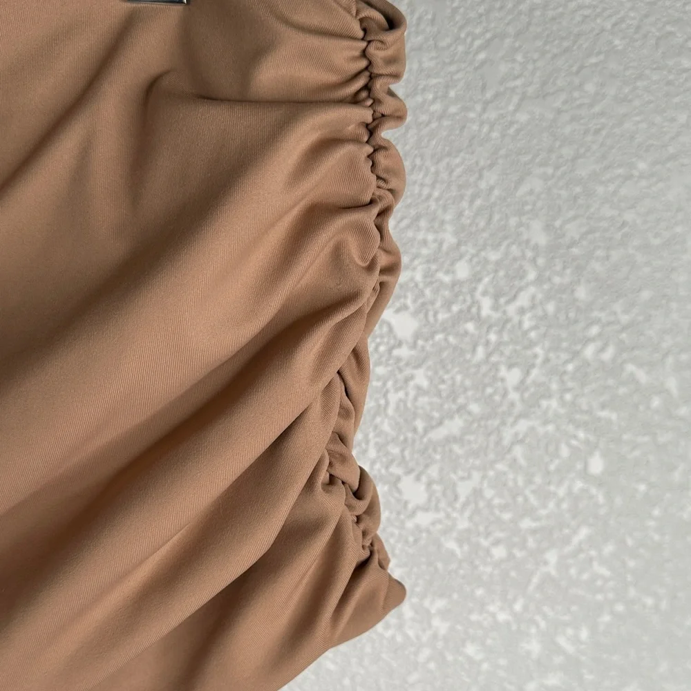 SKIMS Sculpting Swim Fold Over Bikini Bottom in Sienna New with tags! Size 3X